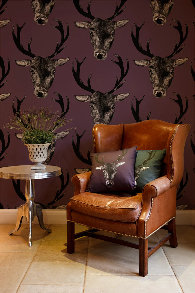 Stag Wallpaper (Large Scale) by Graduate Collection