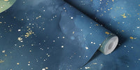 Starlit Forest Night Sky Mural by HappyWall