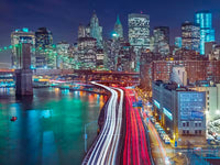 Streets of Manhattan City Mural by HappyWa