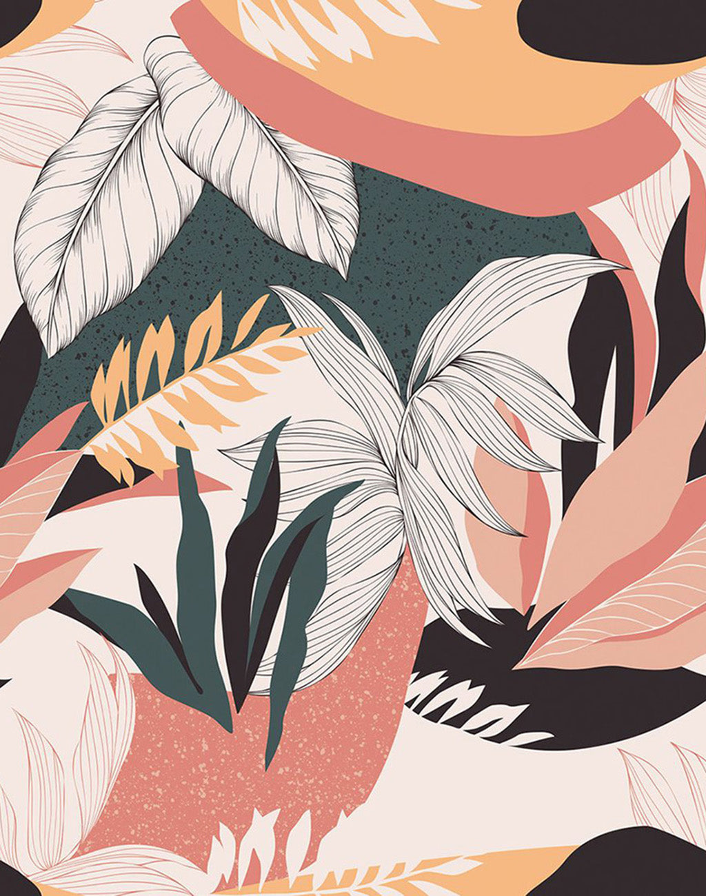 Sweet Heart Leaf Wall Panel