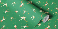 Tennis Players Mural by HappyWall