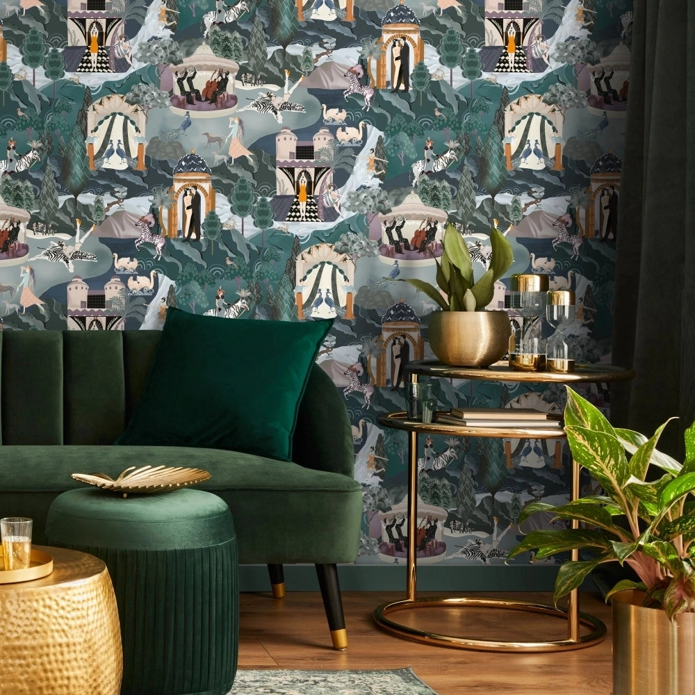 The Art Deco Hills Wallpaper by Brand McKenzie