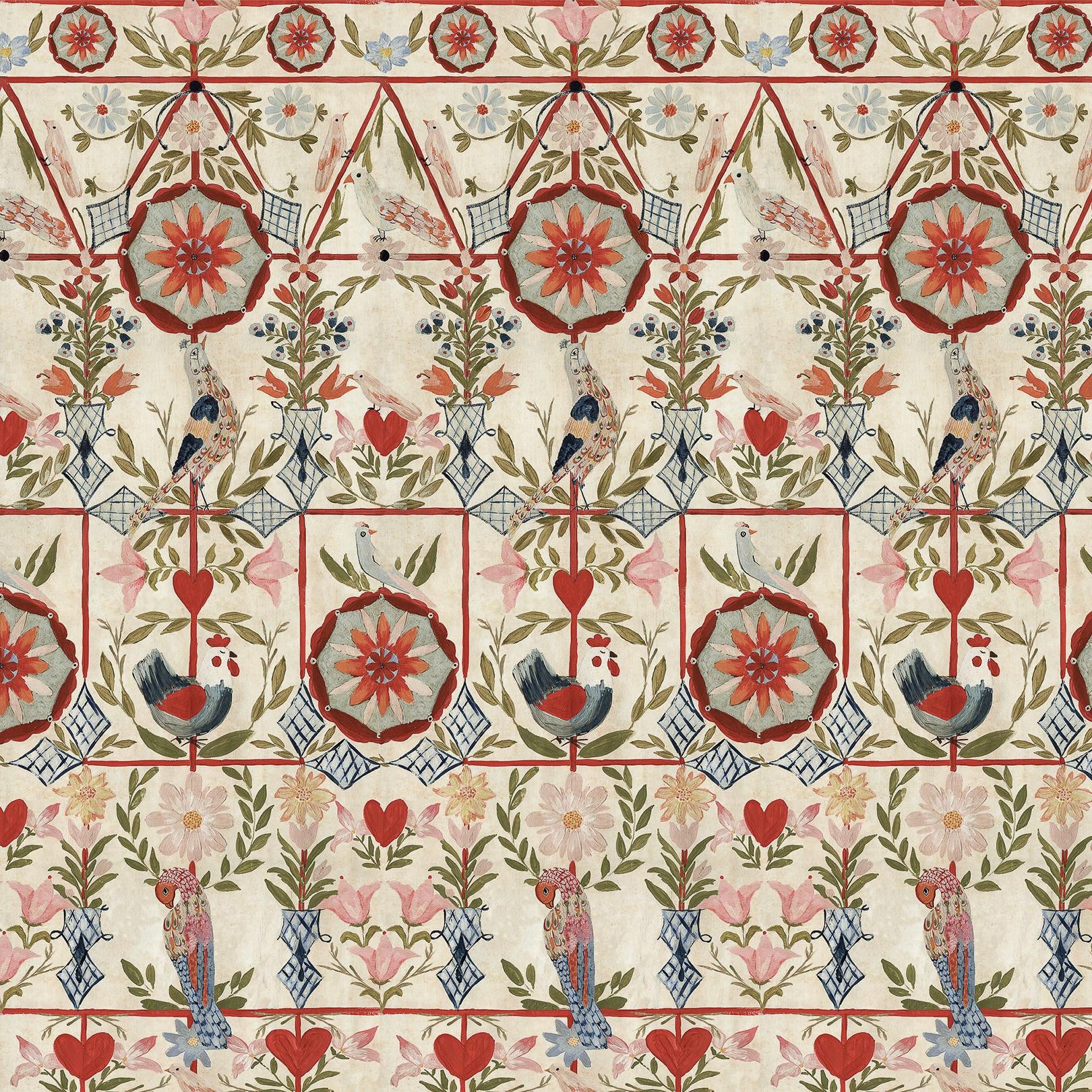 The Bird House Wallpaper by Mind The Gap