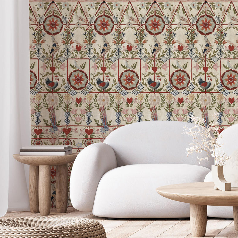 The Bird House Wallpaper by Mind The Gap