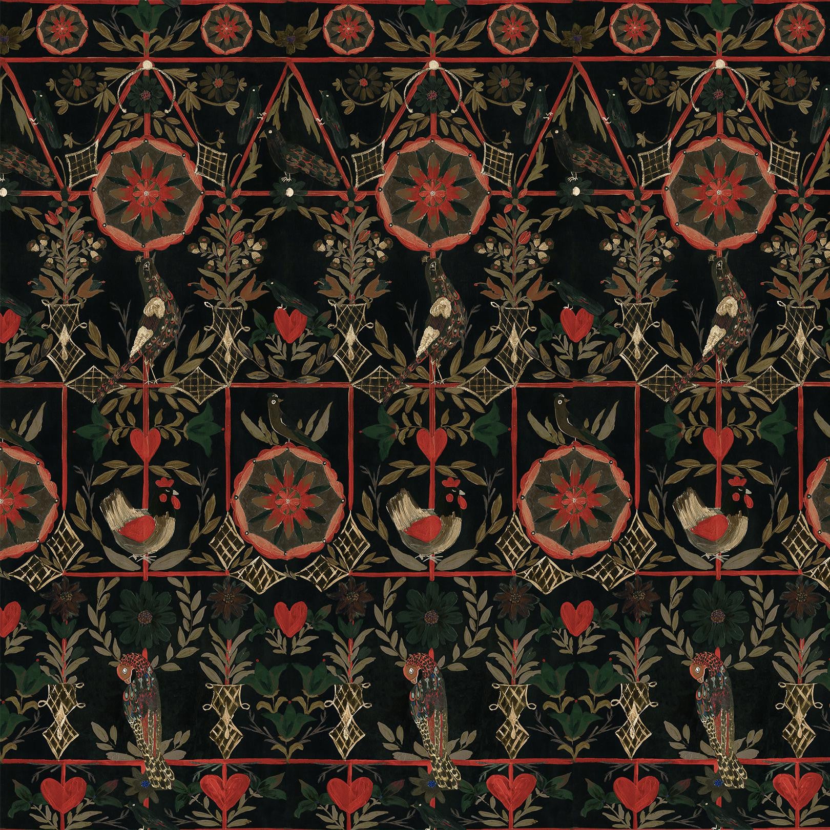 The Bird House Wallpaper by Mind The Gap