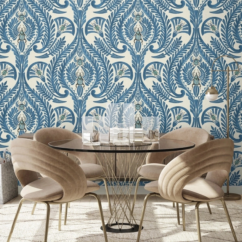 The Great Damask Wallpaper by Brand McKenzie