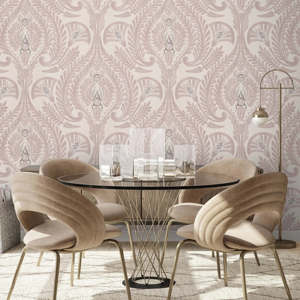 The Great Damask Wallpaper by Brand McKenzie