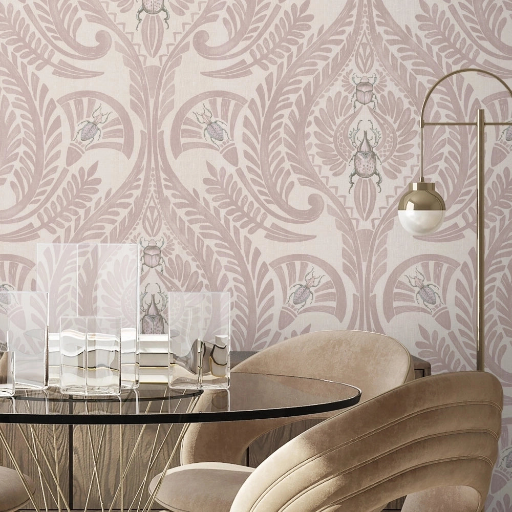 The Great Damask Wallpaper by Brand McKenzie