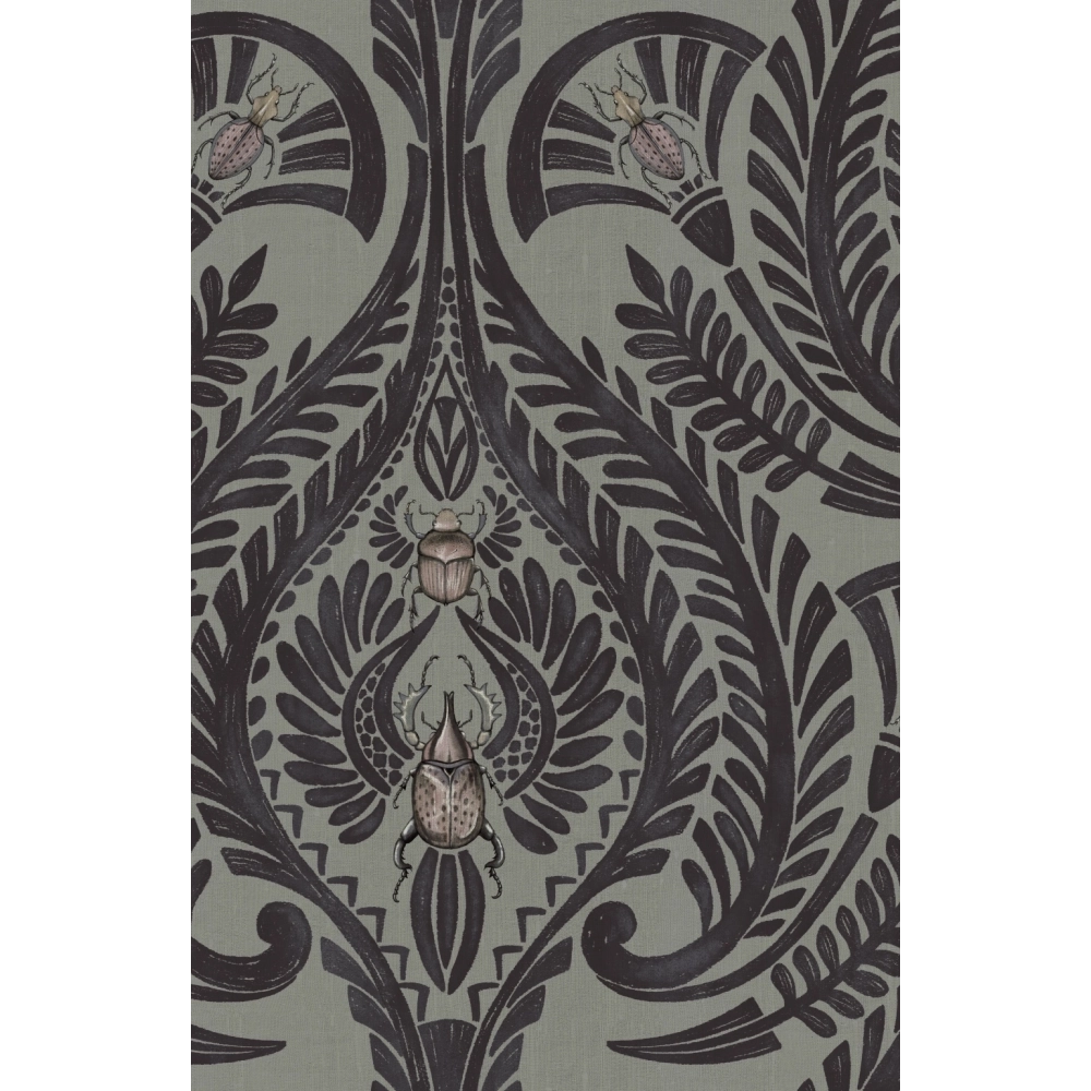 The Great Damask Wallpaper by Brand McKenzie