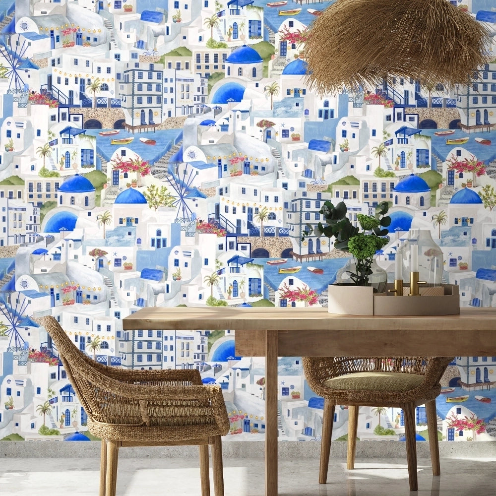 The Mediterranean Wallpaper by Brand McKenzie