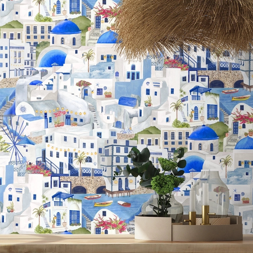 The Mediterranean Wallpaper by Brand McKenzie