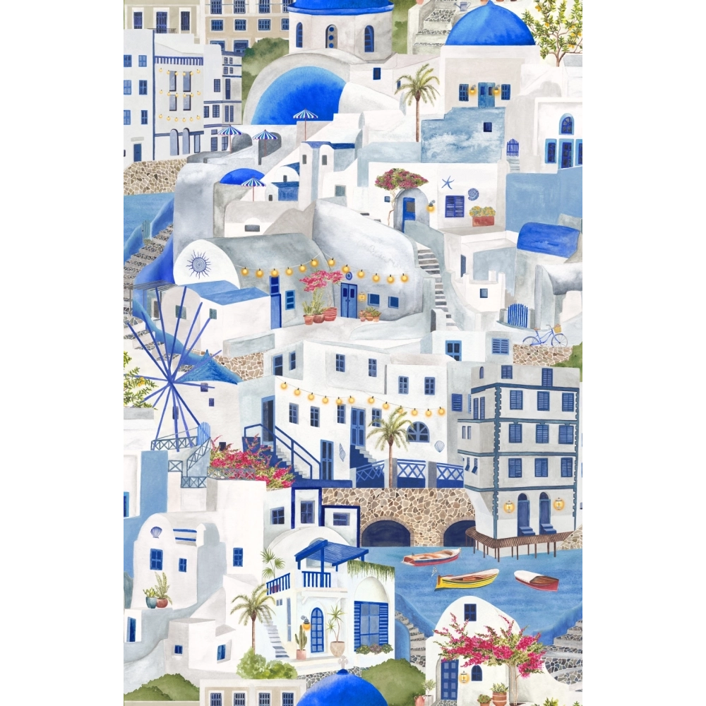 The Mediterranean Wallpaper by Brand McKenzie