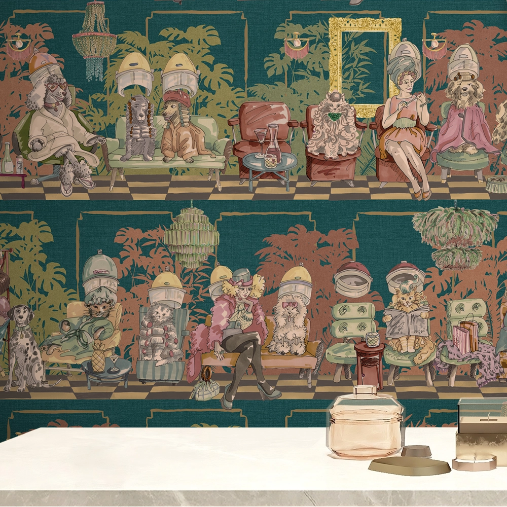 The Parlour Wallpaper by Brand McKenzie