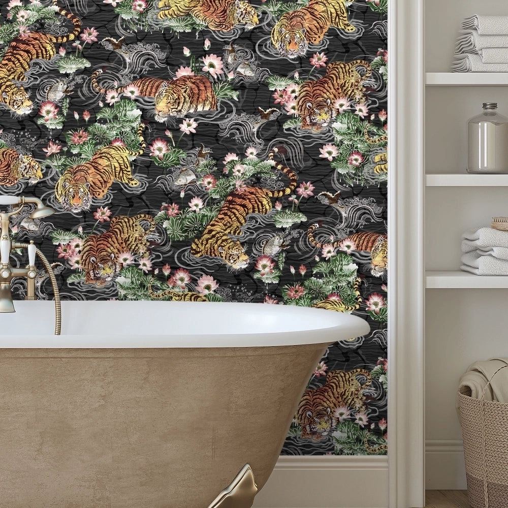 Tiger Lily Wallpaper by Brand McKenzie