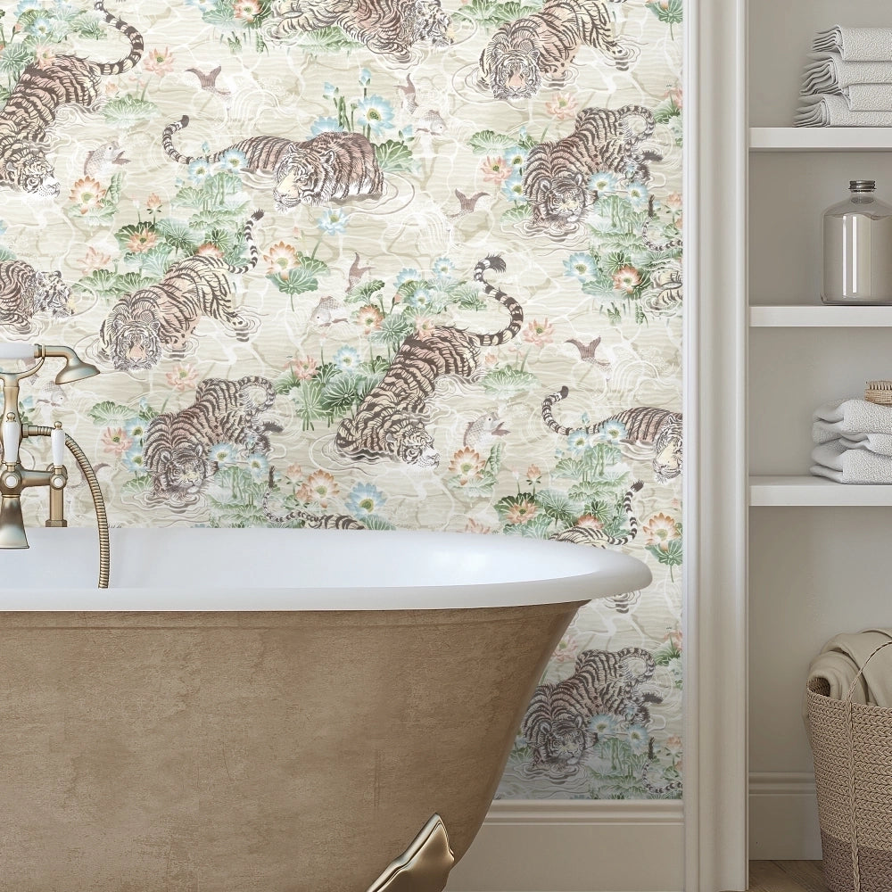 Tiger Lily Wallpaper by Brand McKenzie