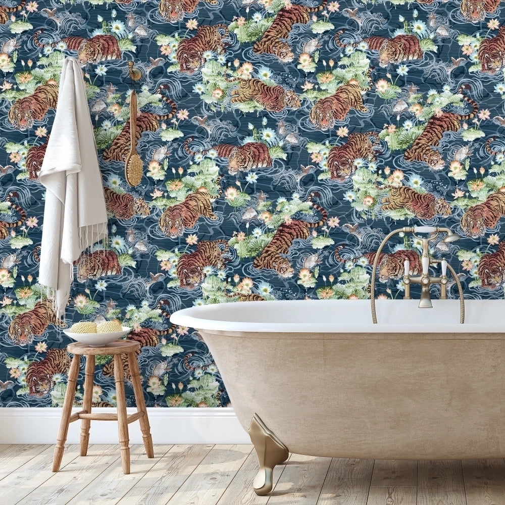 Tiger Lily Wallpaper by Brand McKenzie