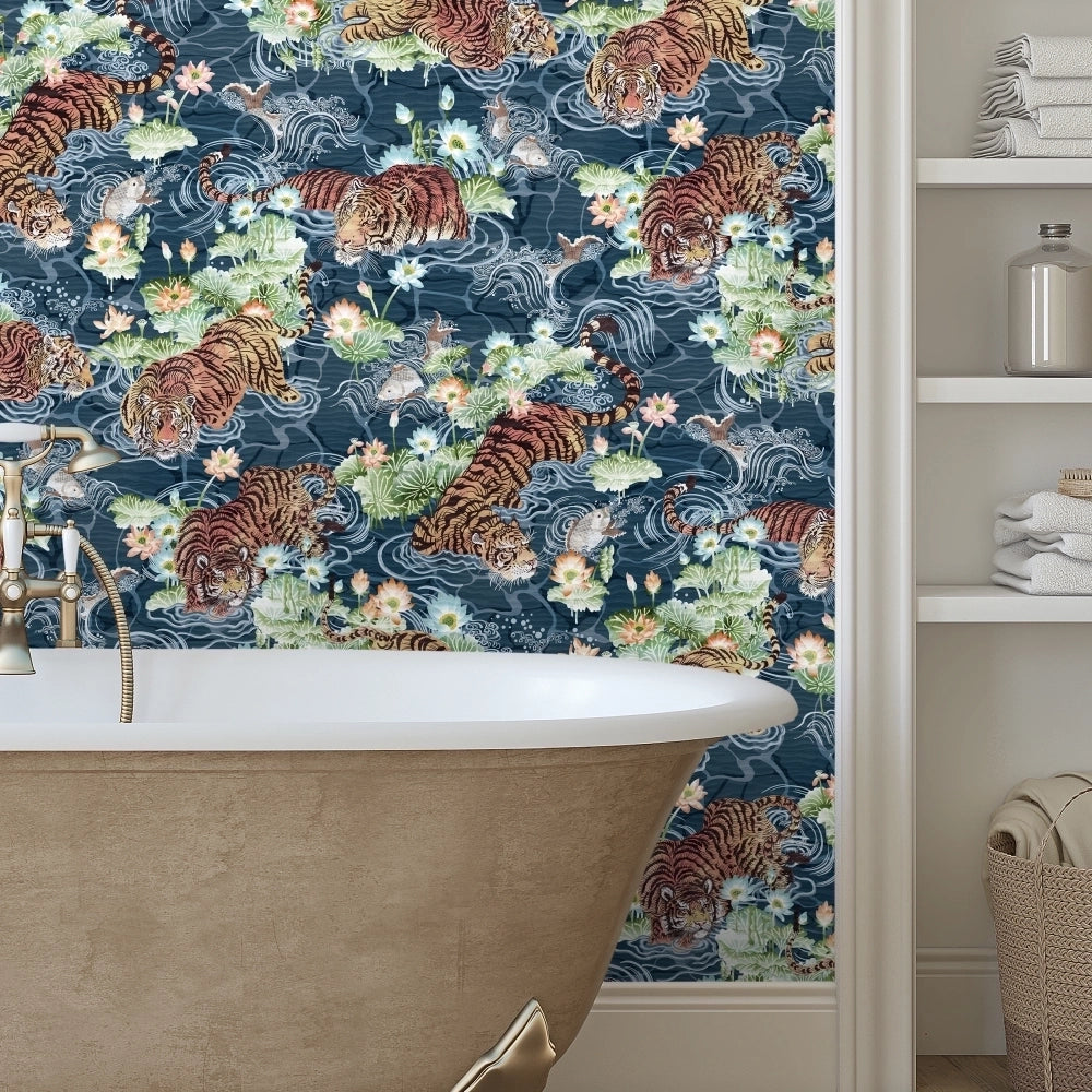 Tiger Lily Wallpaper by Brand McKenzie