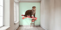 Skate Otter Mural by HappyWall