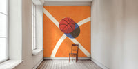 BALLS Basketball - indoor I Mural by HappyWall
