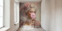 Marie Antoinette Bubble- Gum Mural by Happy Wall