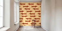 Teckel Mural by HappyWall