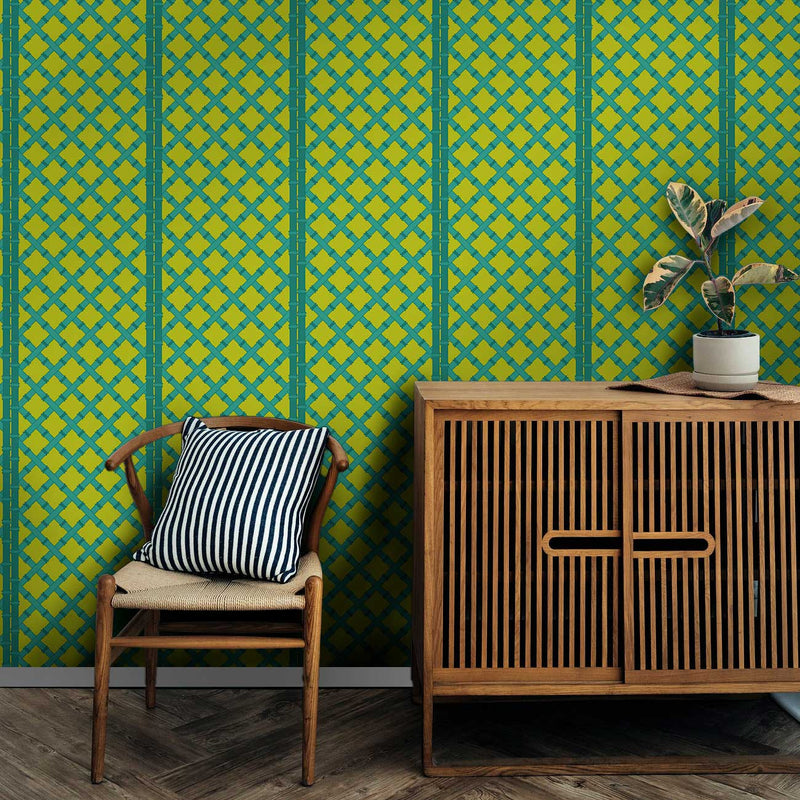 Trellis Wallpaper by Gastón y Daniela