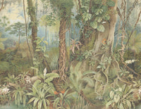 Tropical Paradise Mural by Woodchip & Magnolia