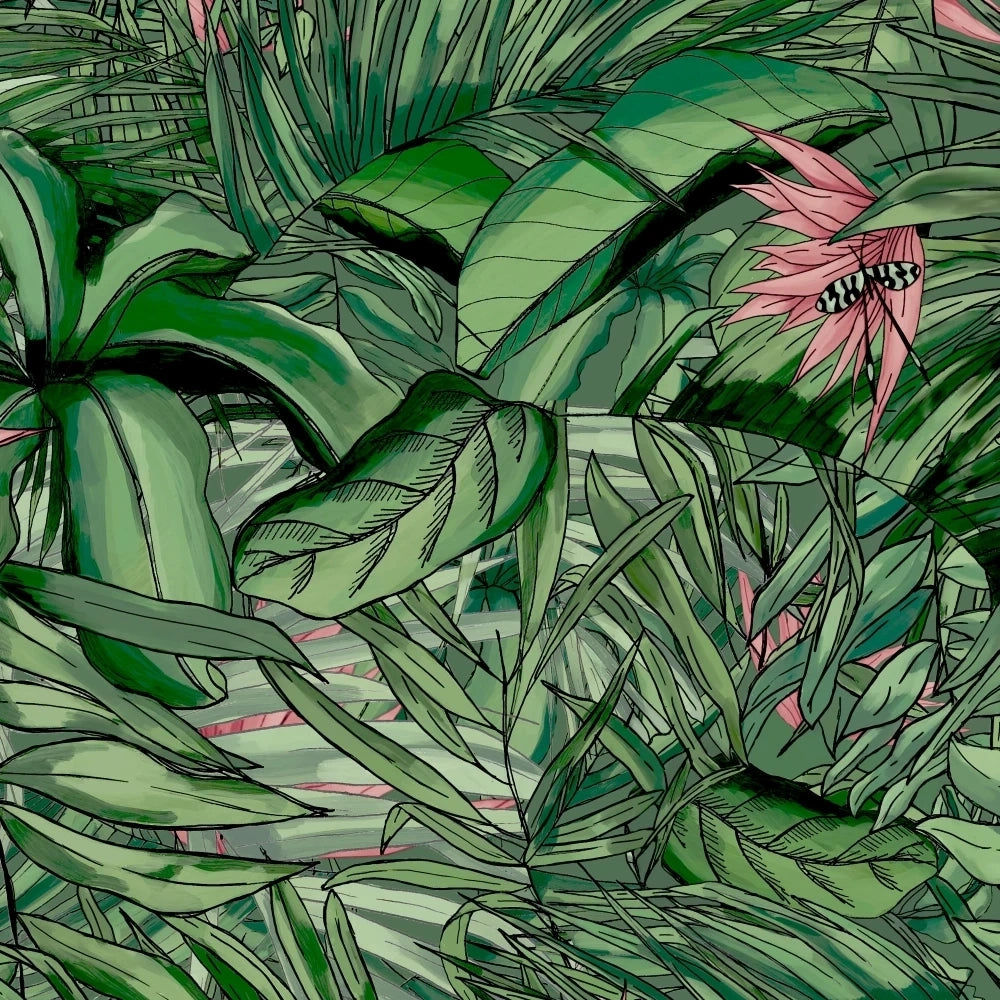 Tropical Forest Wallpaper by Brand McKenzie