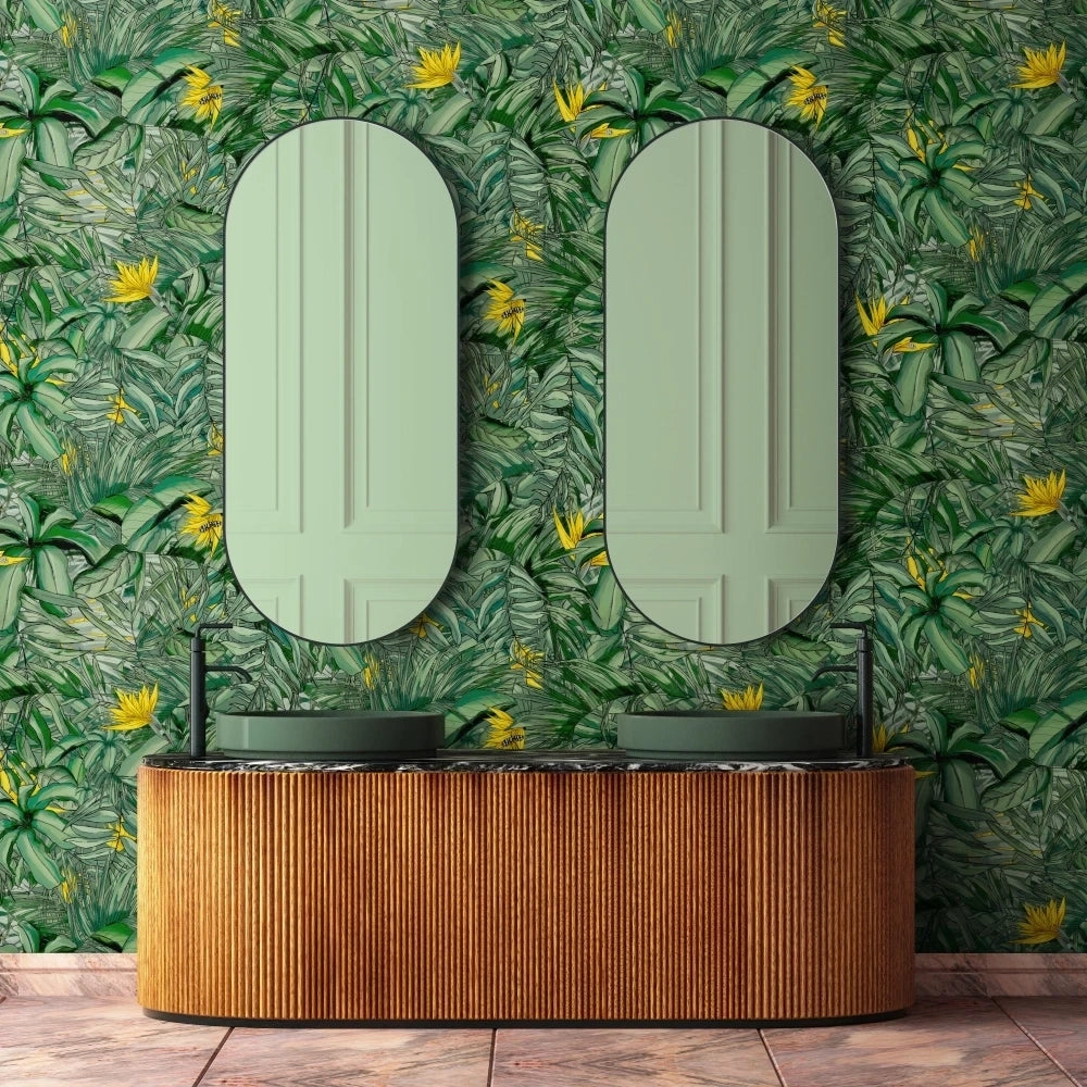 Tropical Forest Wallpaper by Brand McKenzie