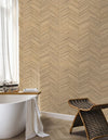 Ocotea Herringbone Wallpaper by Casamance