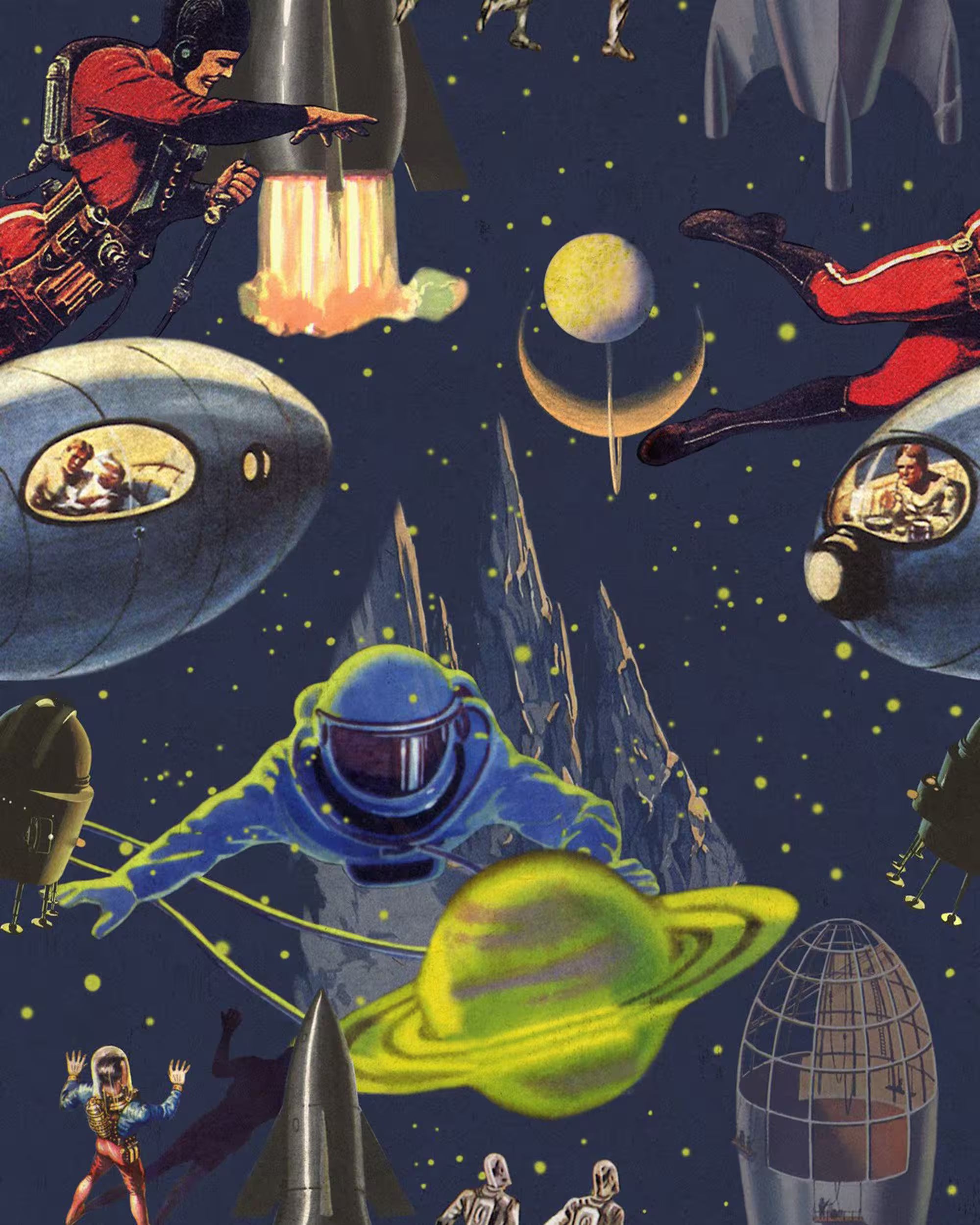 Intergalactic Wallpaper by Mind The Gap