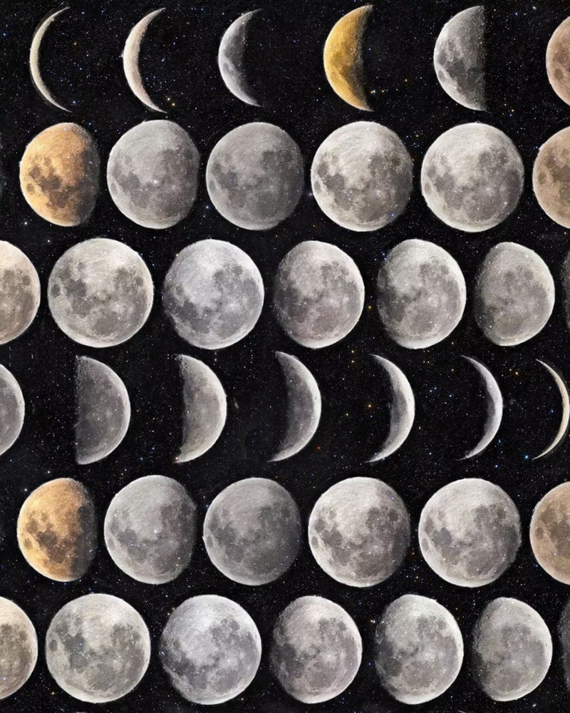 Moon Phases Wallpaper by Mind The Gap