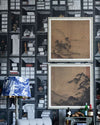 Korean Library Wallpaper by Mind the Gap