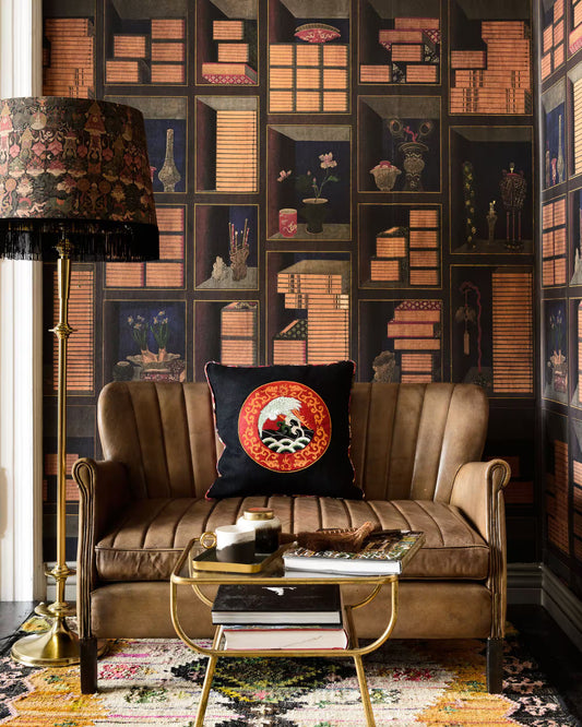 Korean Library Wallpaper by Mind the Gap