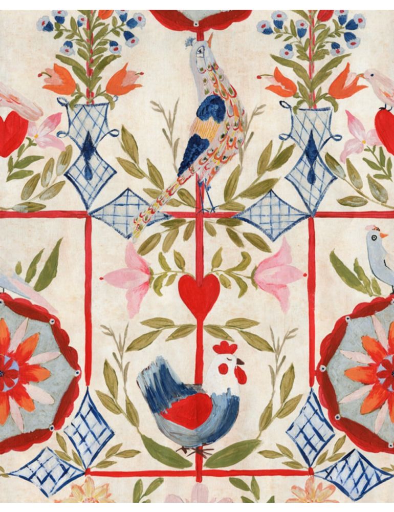 The Bird House Wallpaper by Mind The Gap