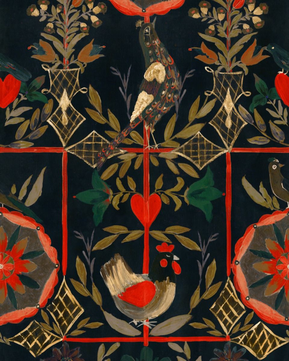 The Bird House Wallpaper by Mind The Gap