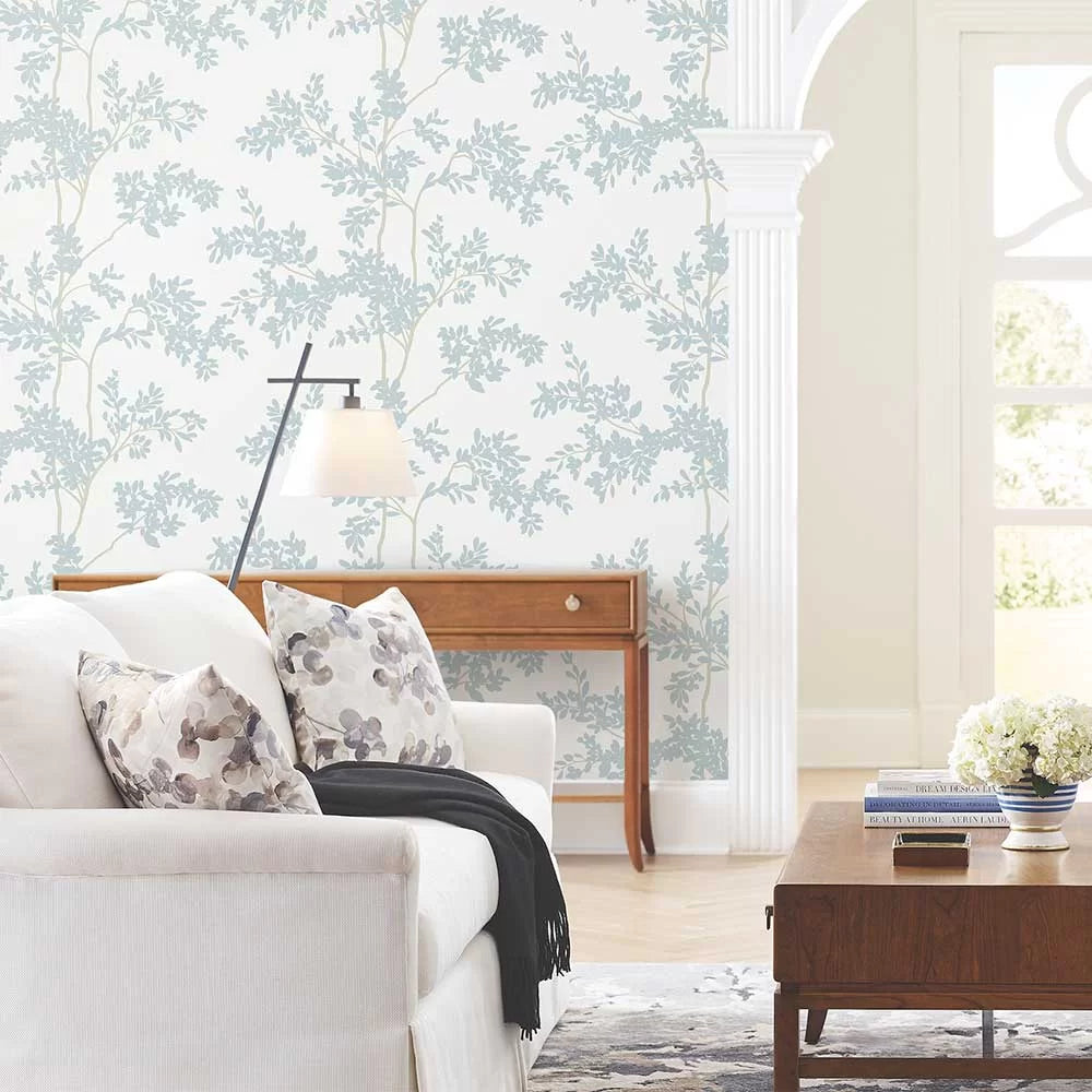 Lunaria Silhouette Wallpaper by York Wallcoverings