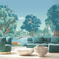 Pavillion Gardens Mural by Woodchip & Magnolia